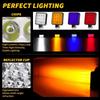 12V-24V Waterproof Led Work Light Bar Square Spotlight 48W Work Light Headlight For Truck Off Road Night Driving Light For SUV