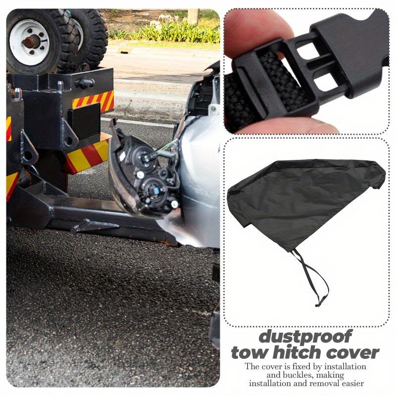 1PC Hooks Car Trailer Hitch Cover Dustproof Windproof Protector Universal Caravans Accessories.