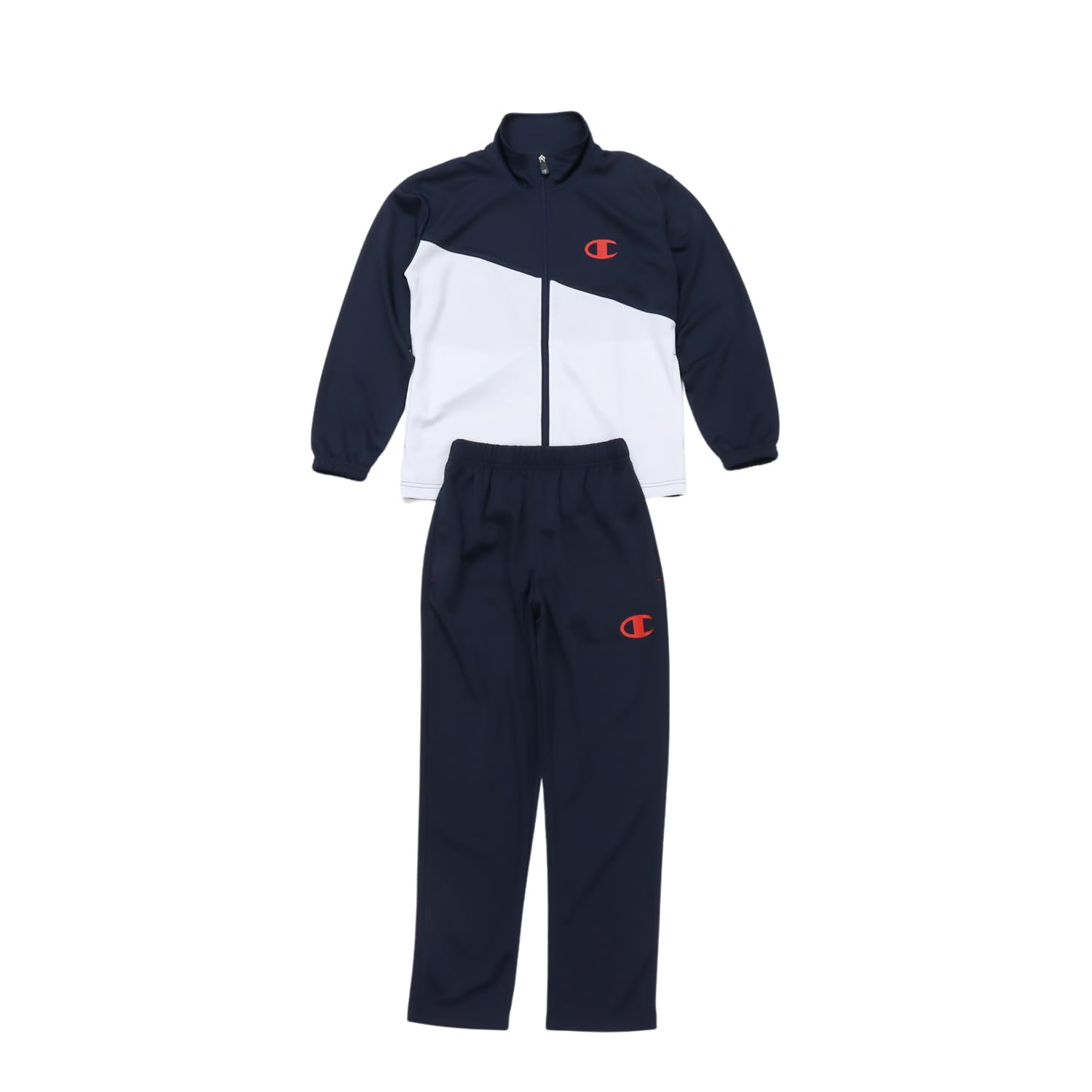 

Комплект спортивного костюма Champion с длинным рукавом с одинарным логотипом и базовым резиновым принтом, тренировочный, темно-синий, детский (2-Pack), Быстросохнущий, Принт, Костюм, (CK-BSW01)