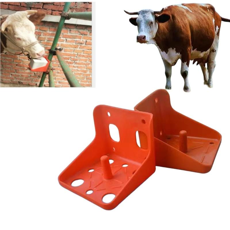 1 Pezzo Portablocco di Sale Contenitore Minerale Bestiame Pecore Cavallo Mattone da Leccata Contenitore Blocco di Sale per Bestiame Capra Blocco Minerale