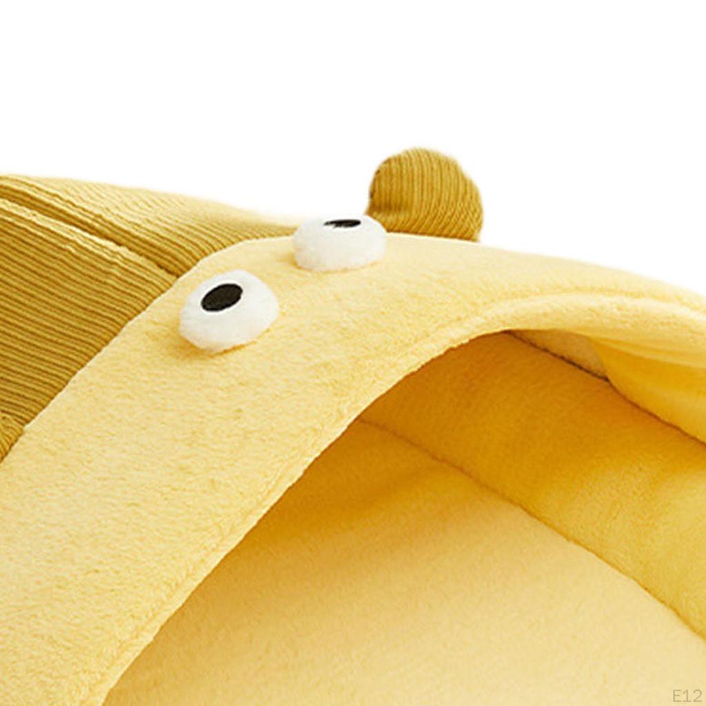 Nest Bed for Pets with Anti-Slip Base And Washable Cover