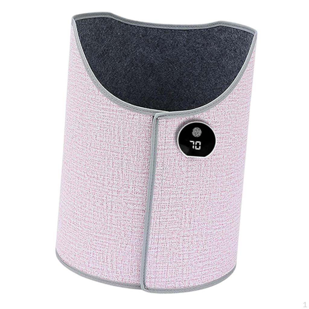 Schreibtisch-Beinwärmer Premium Faltbar Leise Heizung für Studio Zuhause Wohnheim Rosa