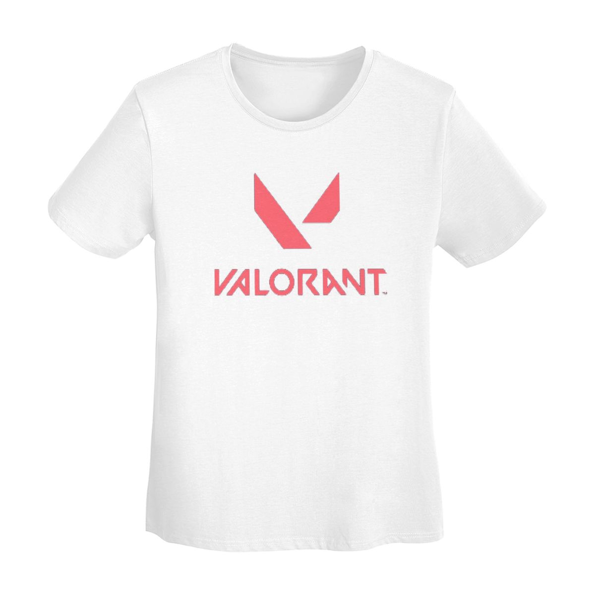 

VValorant Riot Games Shooting TShirt Women Short Sleeve T Shirts Crew Neck Clothes Cotton Summer Tees Streetwear S