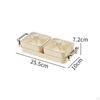 Candy Serving Tray Compartment Multiuse Food Storage Moveable Bowl Veggie Dish for Nuts
