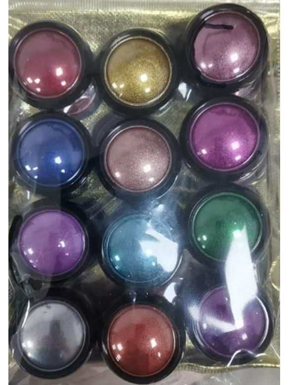 Aurora Pink Iridescent 6-Color Heart Nail Set