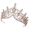 Crystal Tiara Crown Headband Princess Elegant Crown With Combs For Women Girls Bridal Wedding Birthday Party Prom