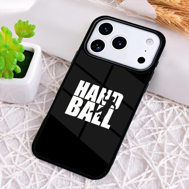 Handball Handballer Phone Case for iPhone 17 Air 16 15 11 12 14 13 Pro Max Shockproof Cover
