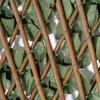 Artificial Stretch Ivy Hedges, Set of 4, Wall Privacy Screen, 200 x 100 cm, Green