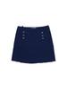 Nitina Unique Snap Pleated Skirt D/Bl
