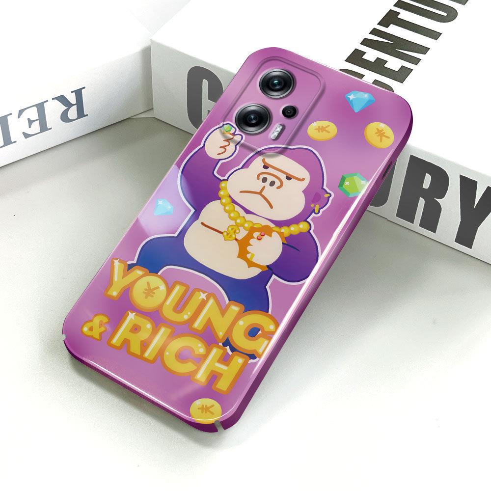 All-inclusive Film Phone Case Cartoon Fashion Design Hard Shell Full Cover Camera Protection Case for iPhone Samsung Xiaomi Poco Redmi
