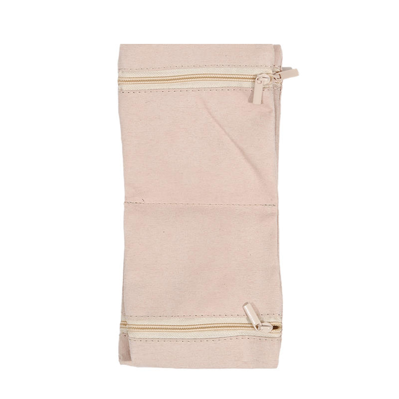 Foldable Jewelry Organizer Multiple Compartments High Capacity Travel Jewelry Storage Bag Zipper Delicate Clutch Bag Travel