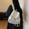 Lightweight travel backpack female fashion college student class cloth bag schoolbag large capacity handbag