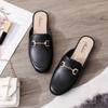 Outer Wear Casual Fashion Sandal Slipper Lazy Shoes Baotou Half Slippers Female