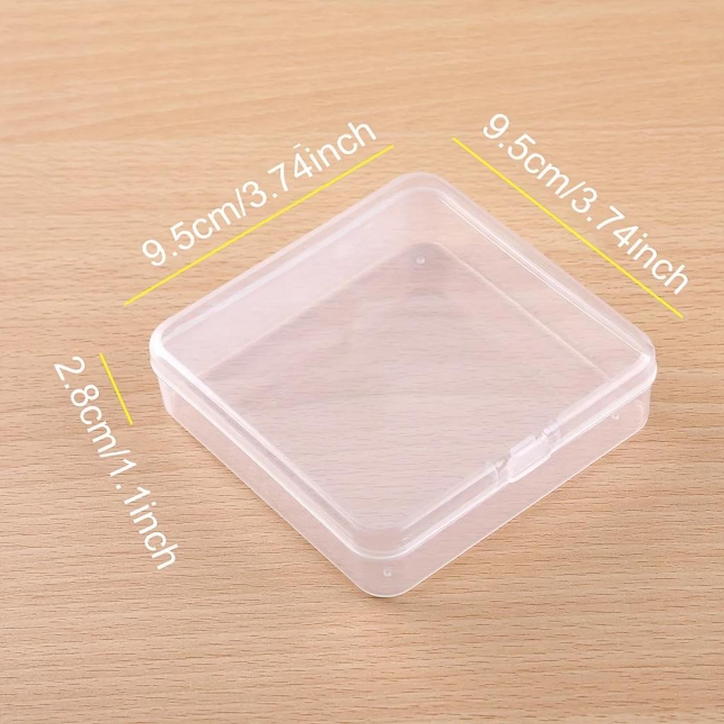 1/5/10pcs- Grids DIY Diamond Painting Multifunctional Storage Box, Nail Art Jewelry Rhinestone Mosaic Storage Container