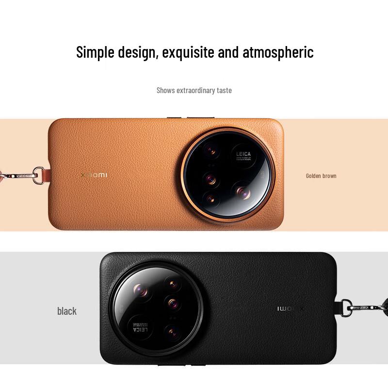 Etui ochronne ze skórzanym paskiem Xiaomi 15 Ultra