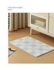 Plaid Non-Slip Bathroom Floor Mat