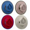 Stylish Wide Border Hat Sun Protecting Fashionable Hat British Styles Hat for Holiday Celebrations