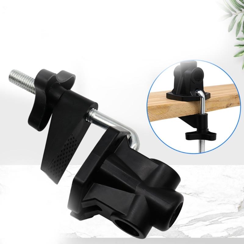 5Pcs Replacement Desk Clamp Desktop Lamp Clamp Metal Mounting Table Clamp Non-Slip C Clamp for Desk Lamp Microphone