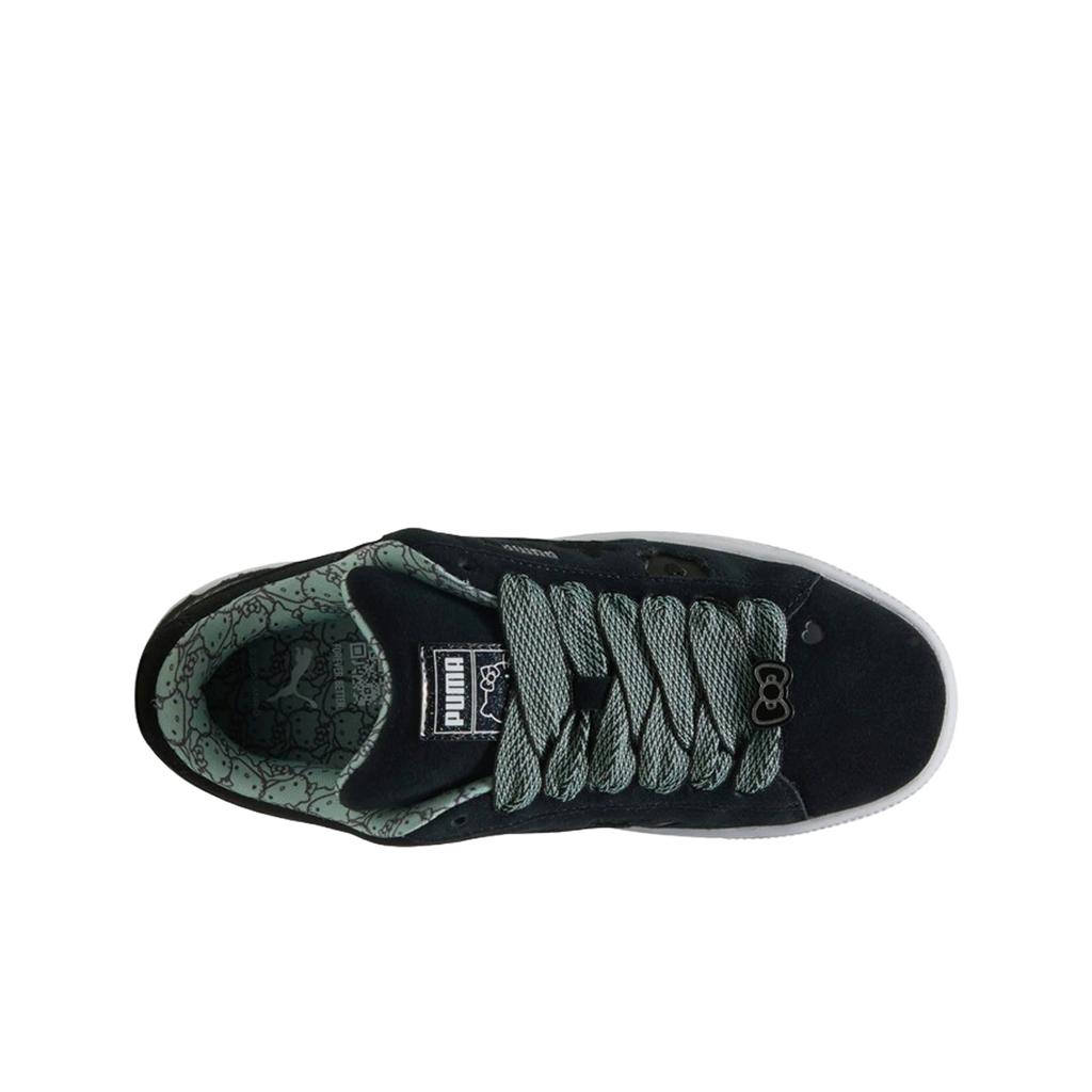 Hello Kitty x Puma Suede XL Schwarz Damen Sneaker Light-Moss 402381-01