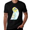 Budgie In Love TShirt AntiFade Casual Tee Shirt