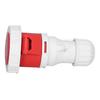 IP67 Industrial Waterproof Plug Aviation Male Cable Connector 4 Pin 3P+E AC 380415V 32A