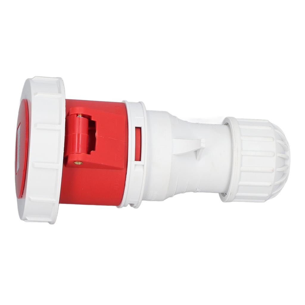IP67 Industrial Waterproof Plug Aviation Male Cable Connector 4 Pin 3P+E AC 380415V 32A