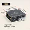 XY-T4001P 400W TWS Bluetooth Audio Amplifier Board TPA3223 Chip DC12-42V High Power for Speakers