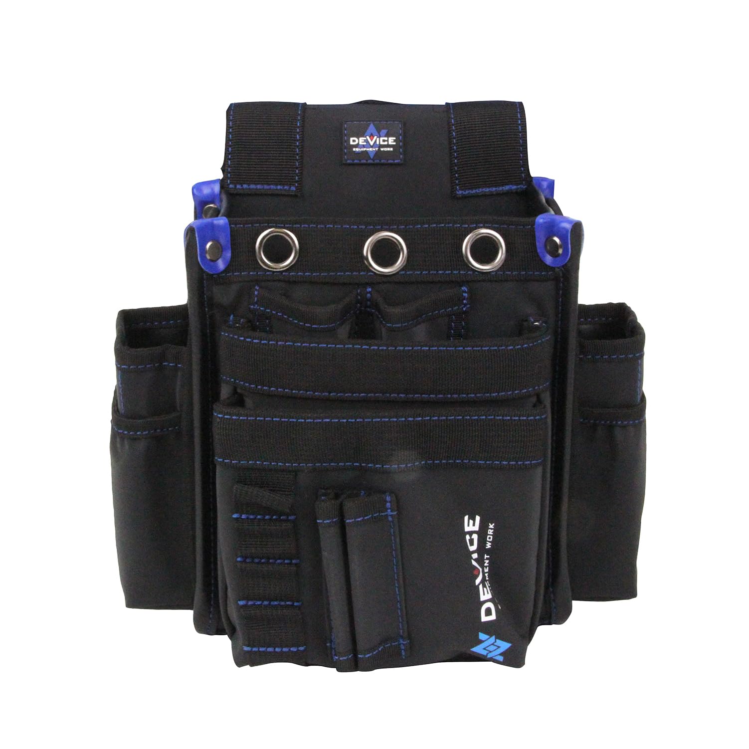 

SK11 DEVICE Поясная сумка с 3 отделениями и большими боковыми внутренними карманами, мешок, DVC-KZ15 чёрный