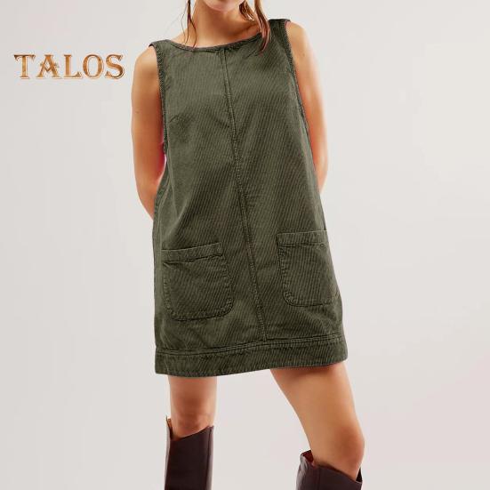 Женское платье с карманами — фото 5