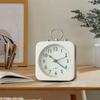 Metal Light Luxury Simple Nordic Alarm Clock Student Wake Up Artifact Bedside Clock Desk Fashion Ornament