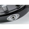 Musiclily Metall 1/4" Ovaler Gitarren-Eingangsbuchsen-Platte Ausgangsbuchsen-Platte Buchse mit Schrauben für Fender Strat Tele Style E-Gitarre, Chrom
