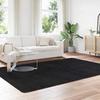 VidaXL Shaggy Rug with Long Pile Black 200x290 Cm Polyester, Rug, Bedroom Rug, Modern Rug, Living Room Rug, Carpet 4102846