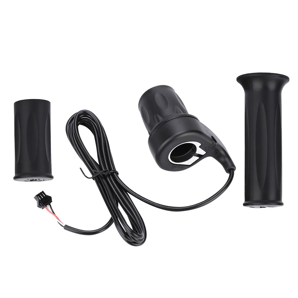 1 para uniwersalna elektryczny rower e-rower skuter manetka prędkości uchwyt na kierownicę 22,5 mm