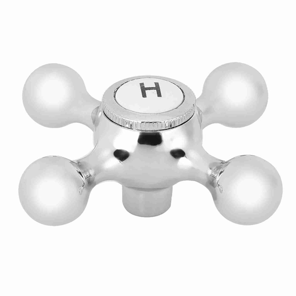 Unique Shape Bathroom Water Tap Copper Handle Faucet Handle for Home Use