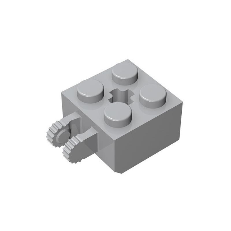 50g MOC 40902 2x2 Single-Sided Brick with Hinge Connector - Small Particle Building Block