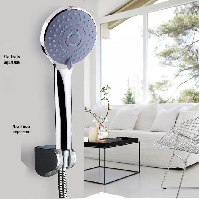 Hans Rain Shower Head Set - Single Head Booster with Faucet & Water Heater Compatibility