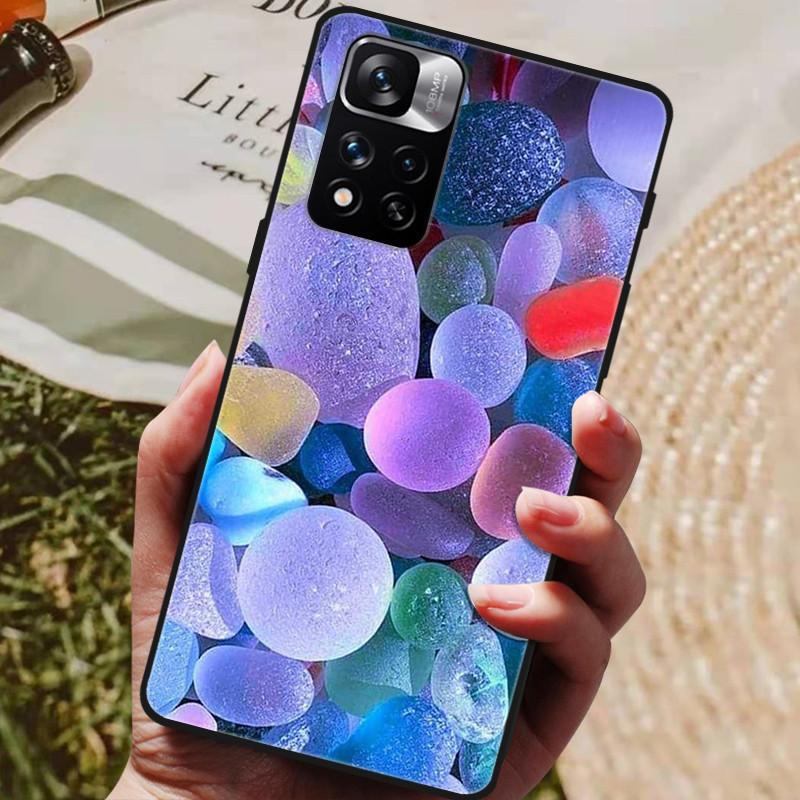 Für Xiaomi Redmi Note 11 Pro Plus 5G Hülle Weiche Silikon Handy Rückseite für Xiaomi Redmi Note11 Pro + Plus Coque Fundas Bumper