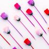 New Students School Ballpoint Pen Stationery Valentine's Day Rose Flower
