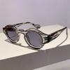 Vintage Round Men Sunglasses  Trendy New Retro Brand Designer Women Shades Fashion Original UV400 Protection Eyewear