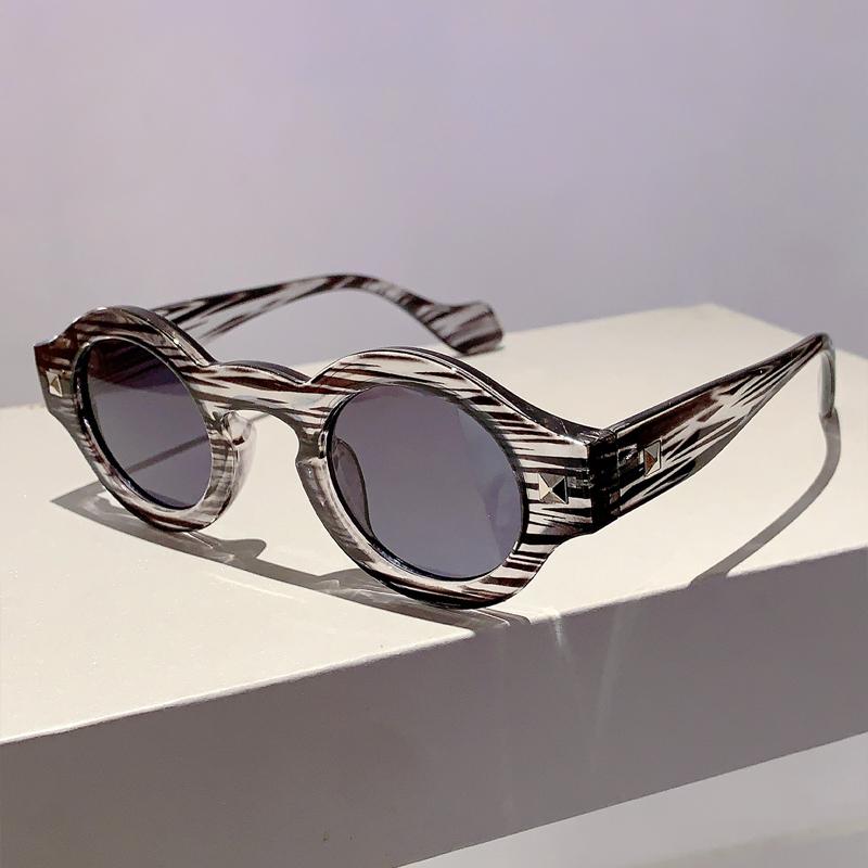 Vintage Round Men Sunglasses  Trendy New Retro Brand Designer Women Shades Fashion Original UV400 Protection Eyewear