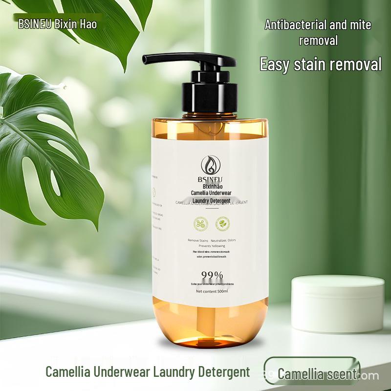 

Bixinyu Camellia Women s Antibacterial Laundry Detergent for Mite, Blood, and Yellow Stain Removal