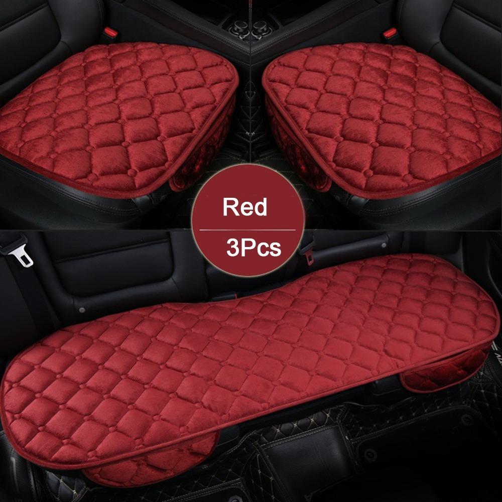 Plush Winter Car Seat Cover Anti-slip Auto Protector Mat Practical Auto Seat Cushion  Van