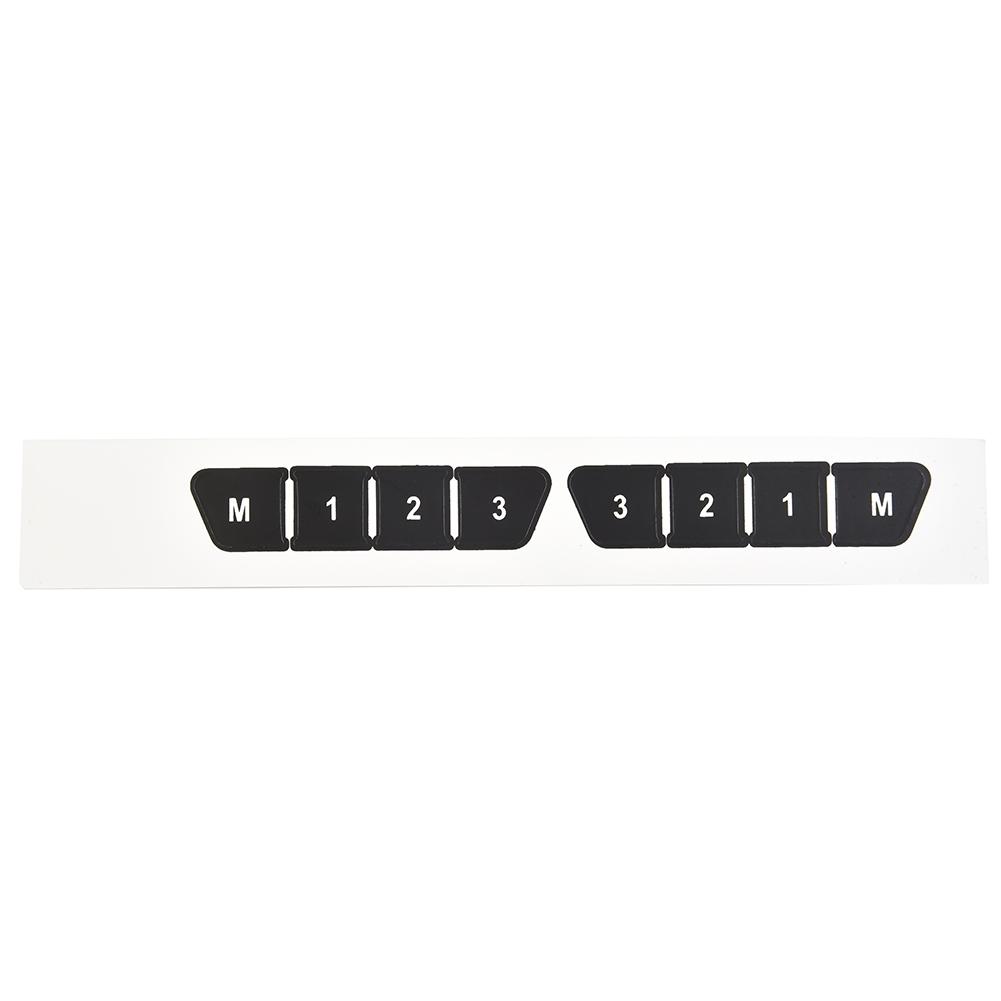 Button Repair Decals Car Stickers Door Steering A/C Sticker For Mercedes 2007-14