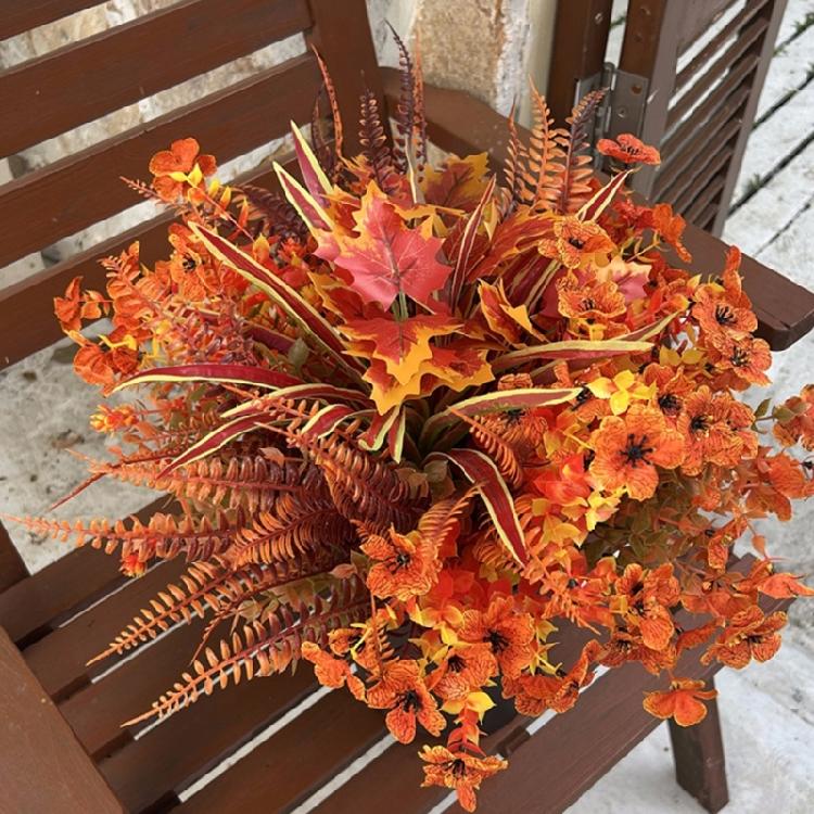 Plastic Greenerys Artificial Plant Plastic Texture Perfect for Garden Terraces Window Box Fireplaces Displays