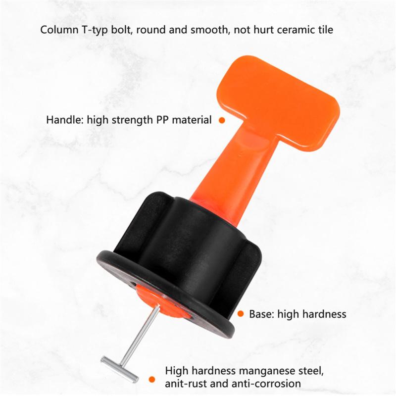 151pcs/set Fr 2-8mm Pro Tile Laying K2v4 Reusable Tool For Leveling  Tiles Leveling Ceramic Floors