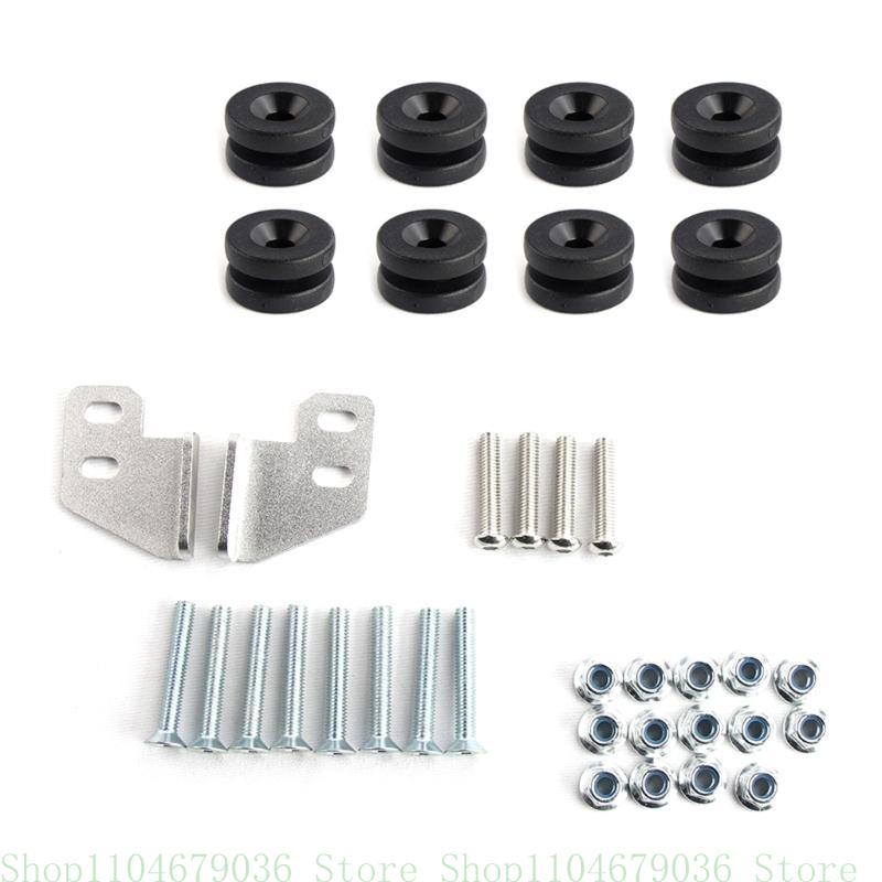Motorbike Frame Mount Bracket Accessory Motorcycle Side Luggage Case Fasteners Replacement Luggage Case Mount Fasteners