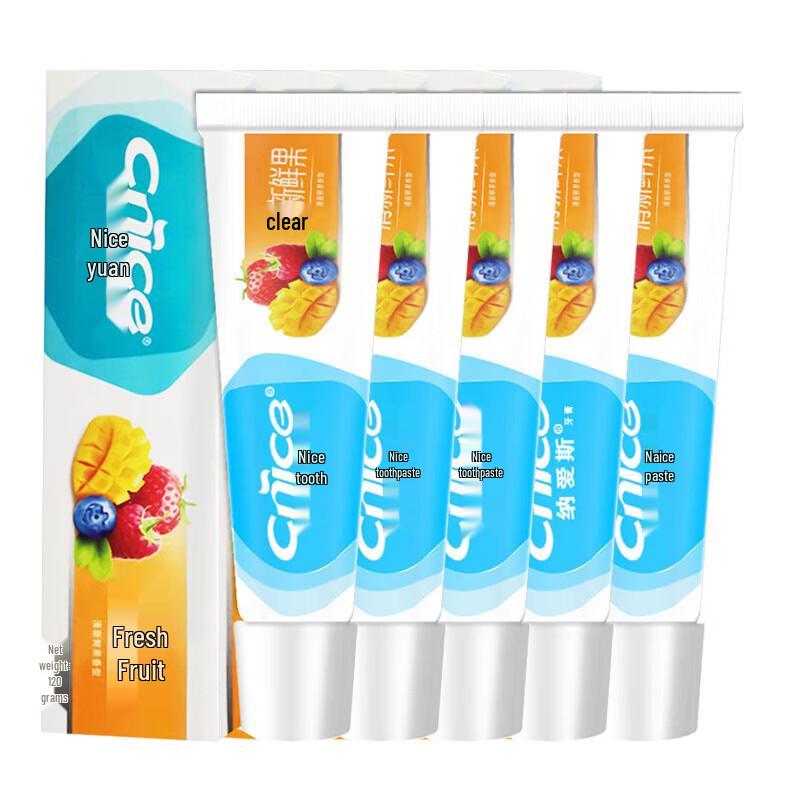Nai s Multi-Effect Fresh Fruit Toothpaste Family Pack