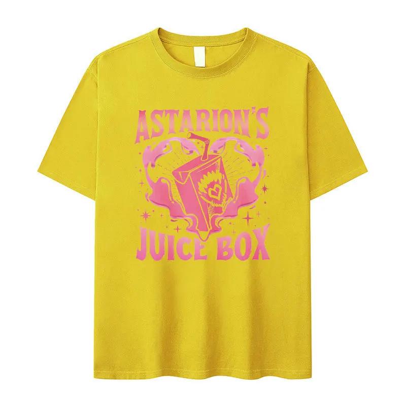

Funny Astarion Juice Box Pattern Tshirt for WomenRetro Fashion Aesthetic TshirtSummer Casual Extra Large T-shirt Unisex T-Shirt 4XL