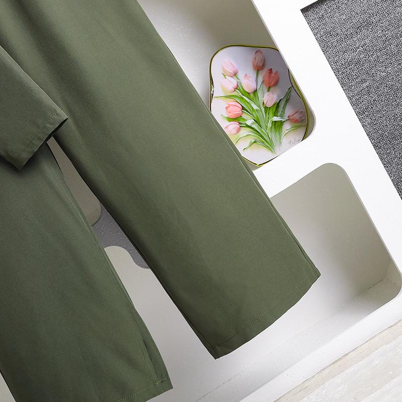 Mädchen Herbst Neue Mode Rückenplissiertes Langarmhemd + Lässige Lange Hose Set Kinderkleidung