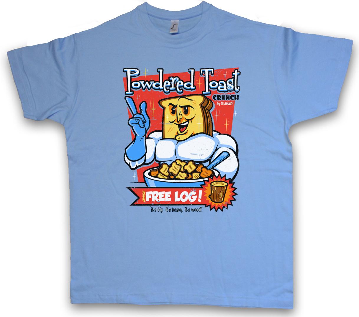 POWDERED TOAST MEN T-Shirt Mens Womens Tees Top – Ren TV Series & Stimpy and M